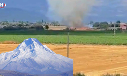 Kayseri'de Korkutan Anız Yangını: Hasat Edilmeyen Ürünler Kıl Payı Kurtarıldı