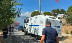 Edremit'te Yıldırım Kaynaklı Orman Yangını Alevler Büyümeden Kontrol Altına Alındı