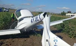 Çatalca'da Korku Dolu Anlar! Eğitim Uçağı Kaza Kırıma Uğradı