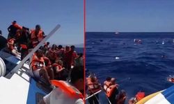 Girne Açıklarında Alabora Olan Gemiden Dehşet Verici Görüntüler: Batıyoruz...