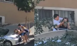 Kimlik İçin Gittiler, Tekme Tokat Kavga Çıktı! Şişli'de Aile Kavgası Kamerada
