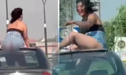 Manisa’da Olay Yaratan Görüntü: O Kadın ve Sürücü Gözaltına Alındı