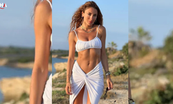 Merve Oflaz Bodrum’da Tatilde