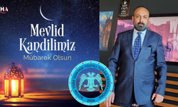 Büyük Türk Dünyası Yüzyılı Turan Federasyonu Başkanı Nihat Kızılpınar'dan Mevlid Kandili Mesajı