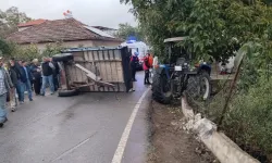 Balıkesir'de Traktör Römorku Devrildi: 23 Yaralı