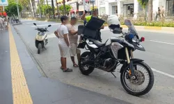 Plakasız Motosiklet Sürücüsüne 46 Bin TL Ceza Şoku