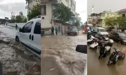 Aydın'da Sağanak Sonrası Yollar Göle Döndü