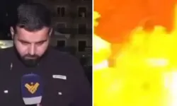 Gazeteci Canlı Yayında Bombaların Hedefi Oldu