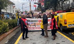 Uşak’ta 'Okulumu Geri İstiyorum' Eylemi