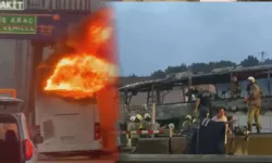 Kuzey Marmara Otoyolu'nda Can Pazarı: Yolcu Otobüsü Alevlere Teslim Oldu