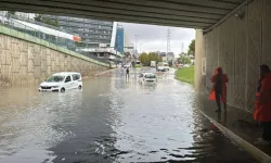 İstanbul'da Sağanak hHayatı Olumsuz Etkiledi
