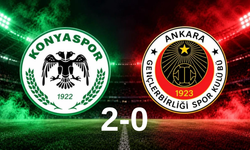 Konyaspor Kendi Evinde Gençlerbirliği’ni İki Sıfır Yendi