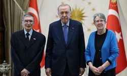 Cumhurbaşkanı Erdoğan, Nobel Ödüllü Bilim İnsanı Aziz Sancar'ı Kabul Etti
