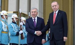 Cumhurbaşkanı Erdoğan Ve Mirziyoyev Zirve Öncesi Külliye'de Bir Araya Geldi
