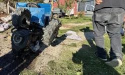 Düzce'de Tarım Aracı Devrildi: Bir Ölü, Bir Yaralı