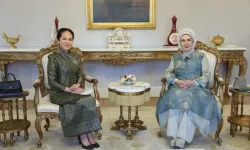 Emine Erdoğan, Kamboçya Başbakanı Manet'in Eşiyle Görüştü