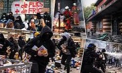Fransa'da Protestolar Yağmaya Dönüştü: Maskeli Gruplar Mağazaları Talan Etti