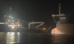 İstanbul Sarıyer'de Sürüklenen Tanker Kurtarıldı