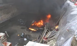 İstanbul Bahçelievler'de İnşaat Alanında Yangın: Yoğun Duman Paniğe Neden Oldu