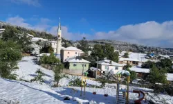 Eskişehir'in Yüksek Kesimlerine İlk Kar Düştü