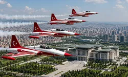 Ankara Valiliği Duyurdu: Türk Yıldızları'ndan Cumhuriyet Bayramı’na Özel Saygı Uçuşu