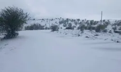 Manisa’nın Yüksek Kesimlerine Kar Yağdı