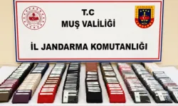 Muş İl Jandarma Ekiplerinden Kaçak Ürün Baskını