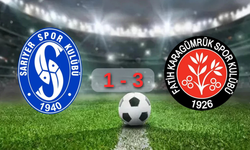Sarıyer 1. ligde Fatih Karagümrük’e 2-0 Yenildi