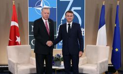 Cumhurbaşkanı Erdoğan Fransa Lideri Macron ile Görüştü