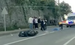 Trabzon'da Tırın Çarptığı Motosiklet Sürücüsü Yaşamını Yitirdi