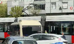 İstanbul'da Tramvay Minibüsle Çarpıştı