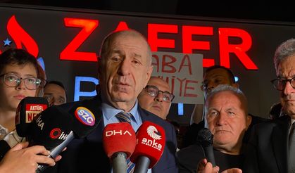 Ümit Özdağ tahliyesinin ardından Ankara’da parti genel merkezinde açıklama yaptı