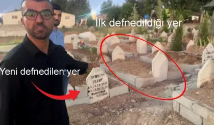 Batman'da mezarlık skandalı! 10 gün sonra ziyarete gitti, babası mezarda yoktu!