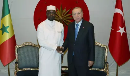 Cumhurbaşkanı Erdoğan, Senegal Başbakanı Sonko’yu Ağırladı