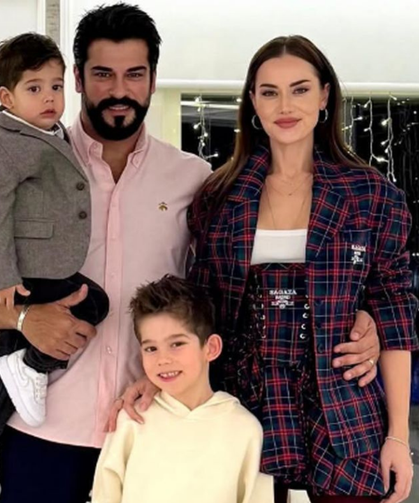 Burak Özçivit ve Fahriye Evcen Çifti, Oğullarının Yeni Yaşını Mütevazı Bir Partiyle Kutladı