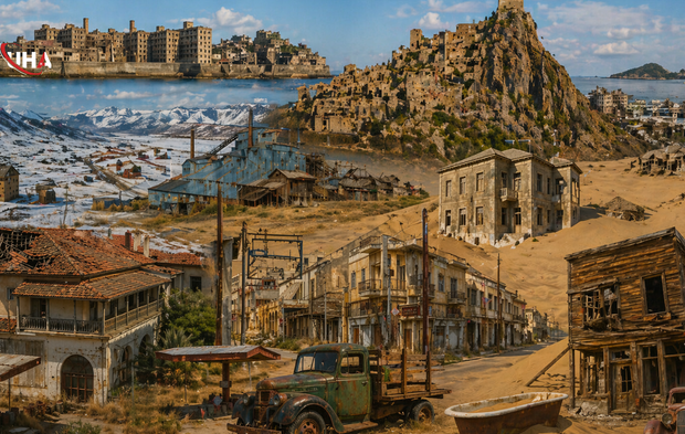 Dünyanın En Büyük Hayalet Şehirleri: Ürkütücü ve Büyüleyici