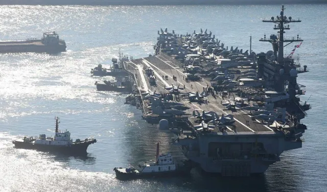 Pentagon duyurdu: Kızıldeniz'de bir ABD savaş gemisi ve birçok ticari gemiye saldırıldı