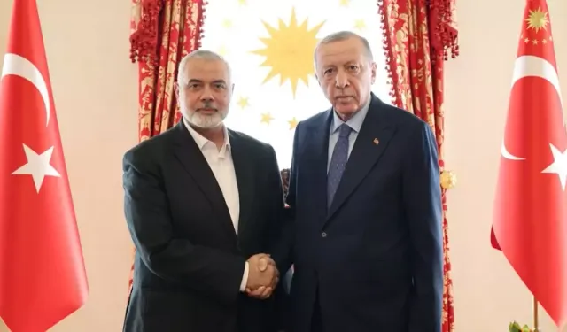 İstanbul'da Gazze zirvesi! Cumhurbaşkanı Erdoğan, Heniyye ile görüştü
