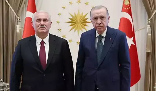 Cumhurbaşkanı Erdoğan Eski Yargıtay Başkanı Akarca'yı kabul etti