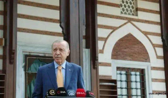 Başkan Erdoğan, cuma namazını Ayasofya-i Kebir Cami-i Şerifi'nde kıldı