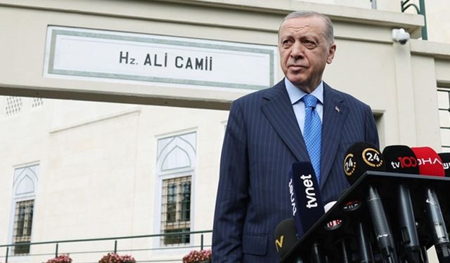 Cumhurbaşkanı Erdoğan, İsmail Haniye için kılınan gıyabi cenaze namazına katıldı