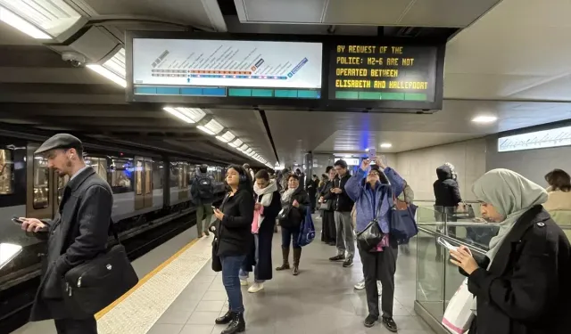 Brüksel metrosunda cansız beden bulundu!