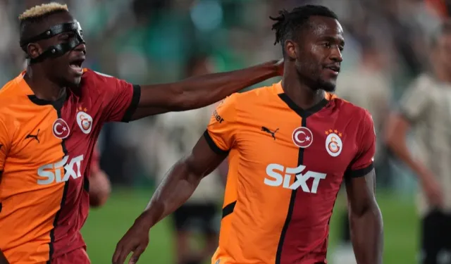 Galatasaray zorlandığı maçta Batshuayi ile kazandı