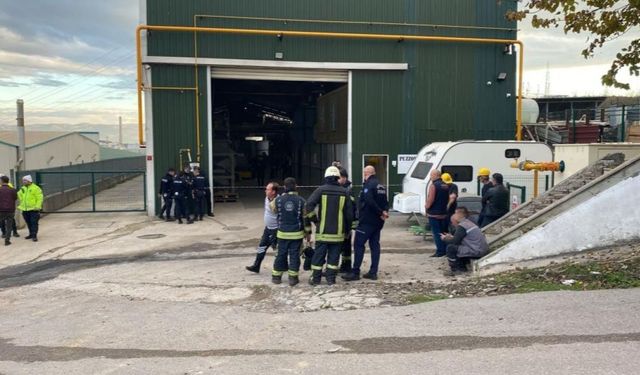 Kocaeli'nde patlama: 1 işçi hayatını kaybetti!