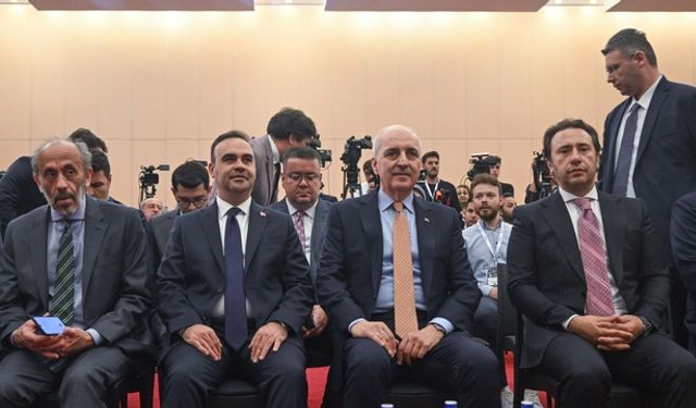 TBMM Başkanı Kurtulmuş ile Sanayi ve Teknoloji Bakanı Kacır, 7. Verimlilik ve Teknoloji Fuarı’nda konuştu