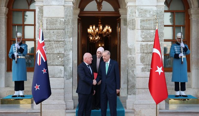 Cumhurbaşkanı Erdoğan, Yeni Zelanda Başbakanı Luxon onuruna yemek verdi
