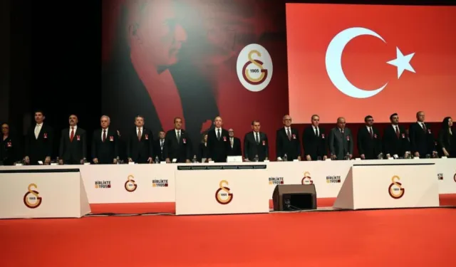 Galatasaray'da 1 Haziran 2025 - 31 Mayıs 2026 dönemi bütçesi oy çokluğuyla kabul edildi