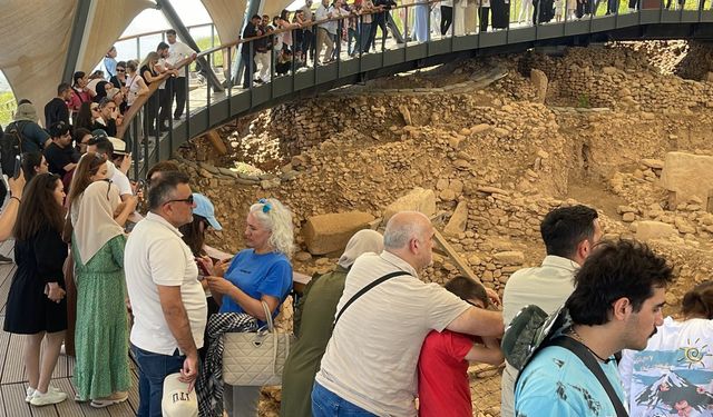 Göbeklitepe’yi bayramda 30 bin kişi ziyaret etti