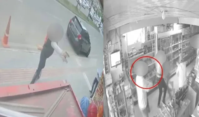 Markette Dehşet Veren Silahlı Kavga! Kurşun Yağdırdılar