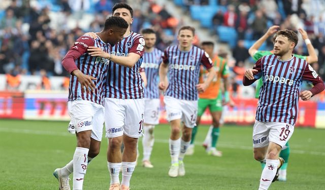 Trabzonspor sezon başından beri ilk kez 3’te 3 yaptı